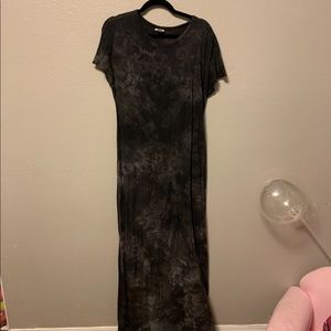 LuLaRoe Maria Maxi Dress Tie Dye